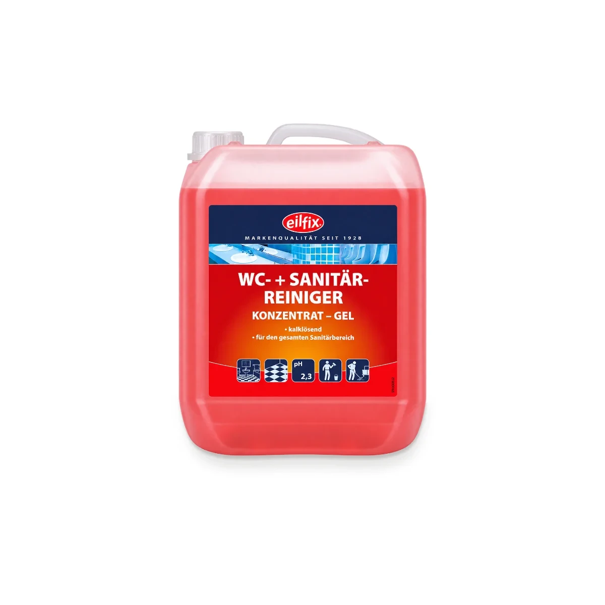 Eilfix sredstvo za WC i sanitarije - crveno koncentrat, 5 l